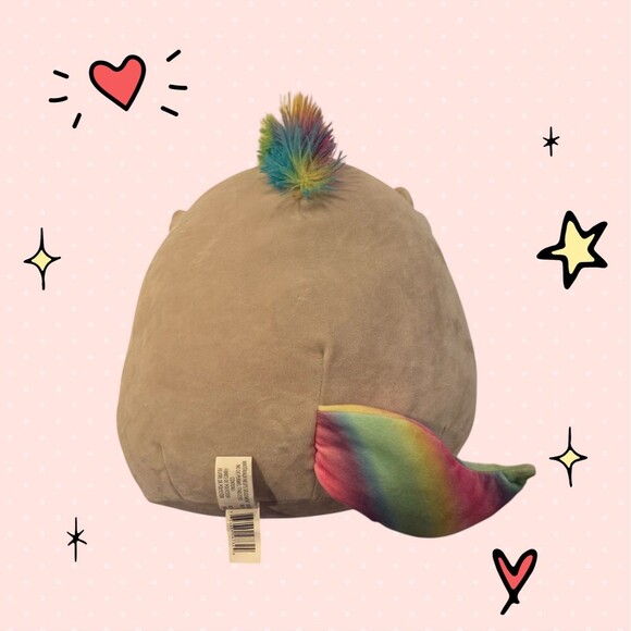 Squishmallow 12" The Llamacorn Soft Plush. Cuddly! Cute! Pre-owned Jazwares - Picture 2 of 13